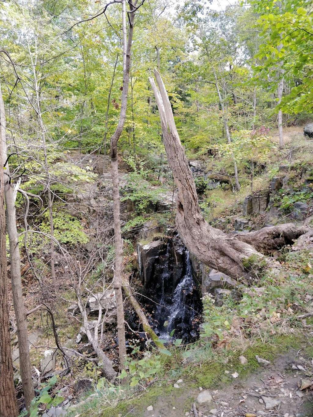 Buttermilk Falls County Park, Parking Lot | 41.087131, 73.94744 S Greenbush Rd, Nyack, NY 10960, USA