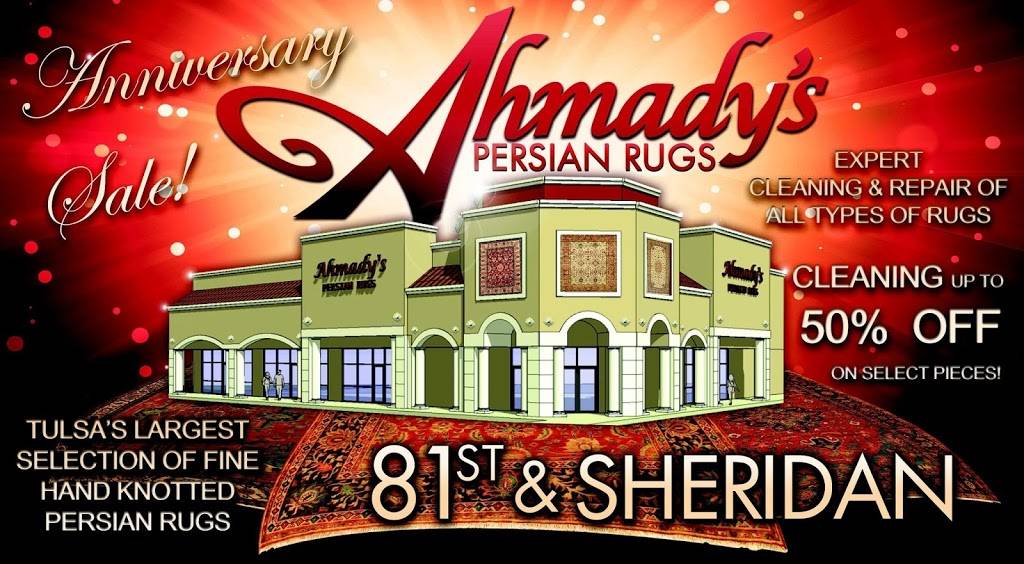 Ahmadys Persian Rugs | 8027 S Sheridan Rd, Tulsa, OK 74133, USA | Phone: (918) 392-7847