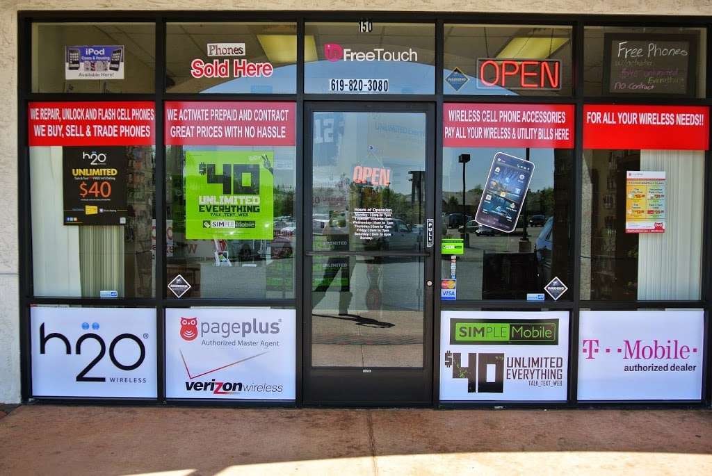 FreeTouch Wireless | 8781 Cuyamaca St unit b, Santee, CA 92071, USA | Phone: (619) 820-3080