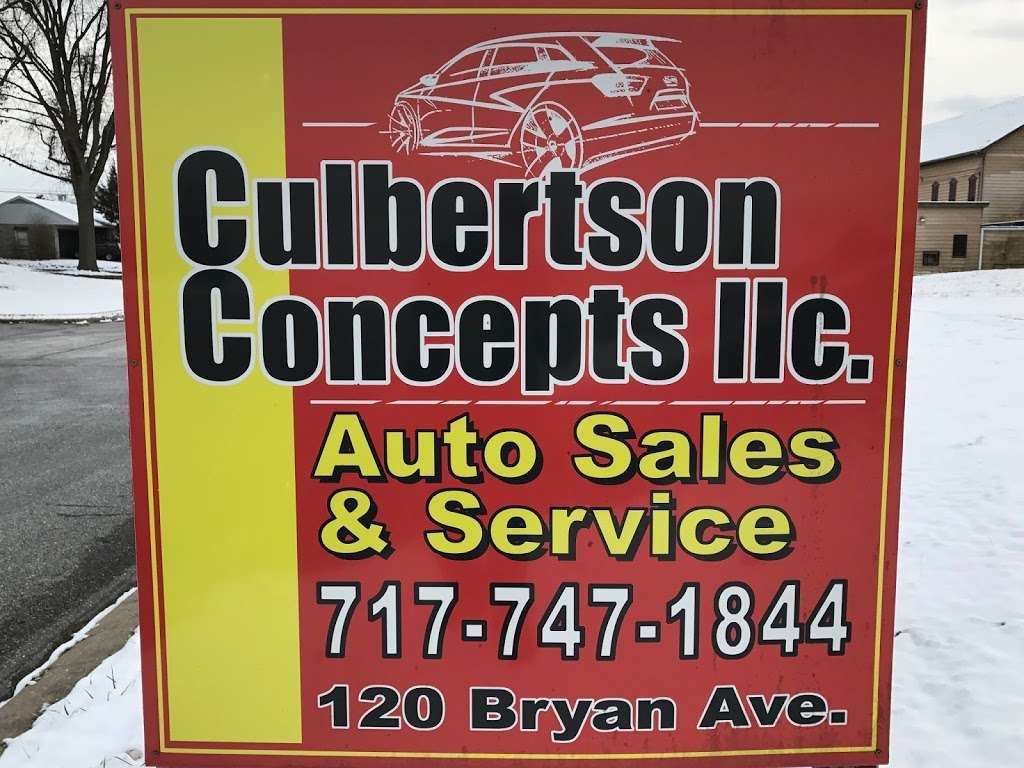 Culbertson Concepts LLC | 120 Bryan Ave, York, PA 17408, USA | Phone: (717) 747-1844