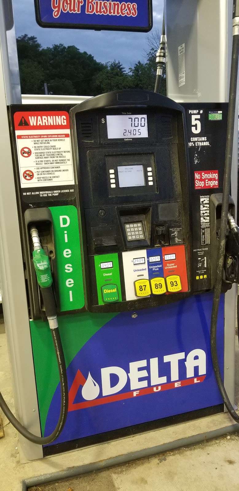 Delta Fuel | 489 W 3rd St, Mifflinville, PA 18631 | Phone: (570) 520-4242