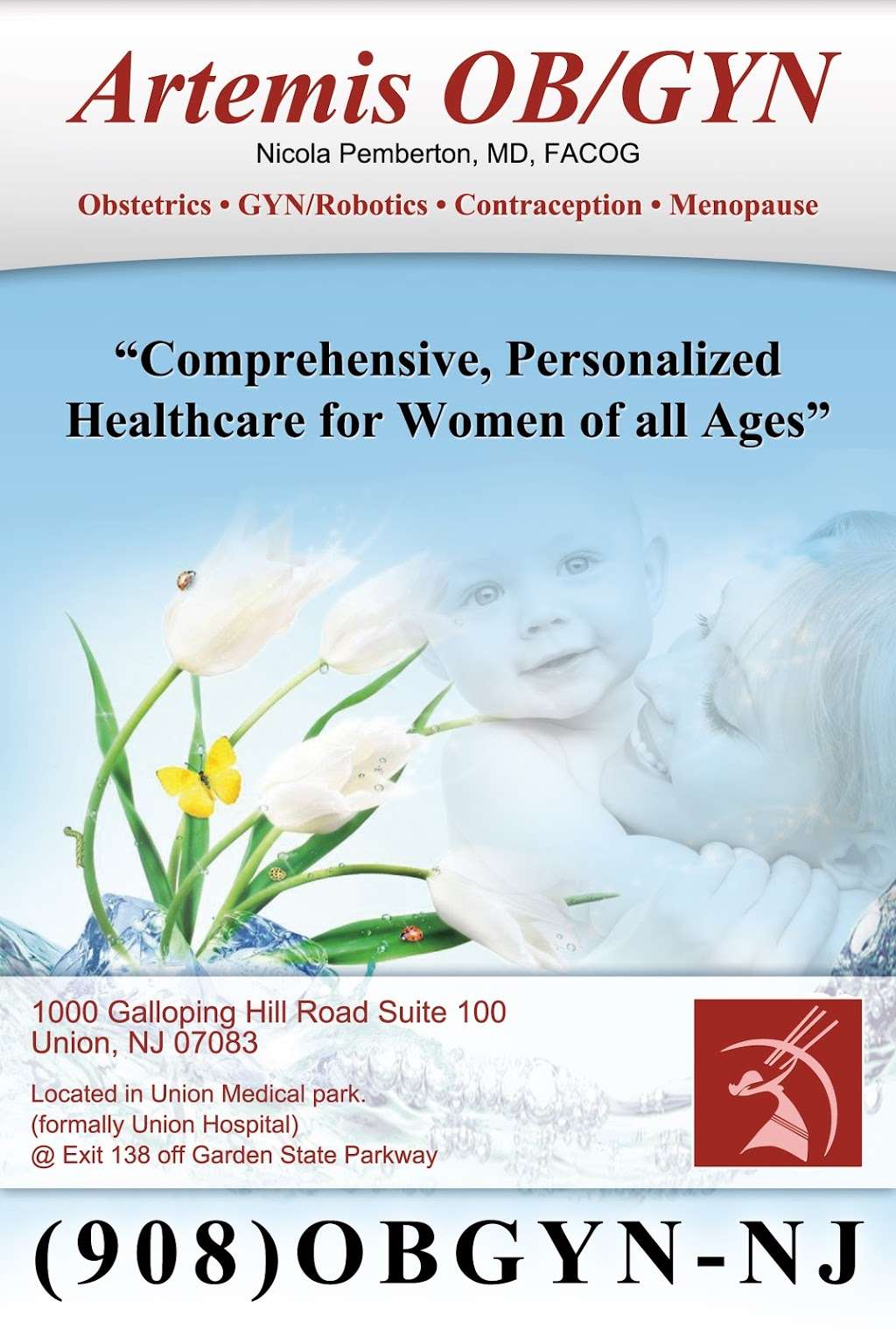 Artemis OB/GYN, LLC | 1945 US-22, Union, NJ 07083, USA | Phone: (908) 624-9665