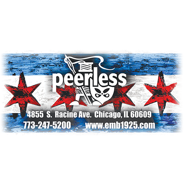 Peerless Embroidery Co | 4855 S Racine Ave, Chicago, IL 60609, USA | Phone: (773) 247-5200 Peerless Embroidery Co | 4855 S Racine Ave, Chicago, IL 60609, USA | Phone: (773) 247-5200