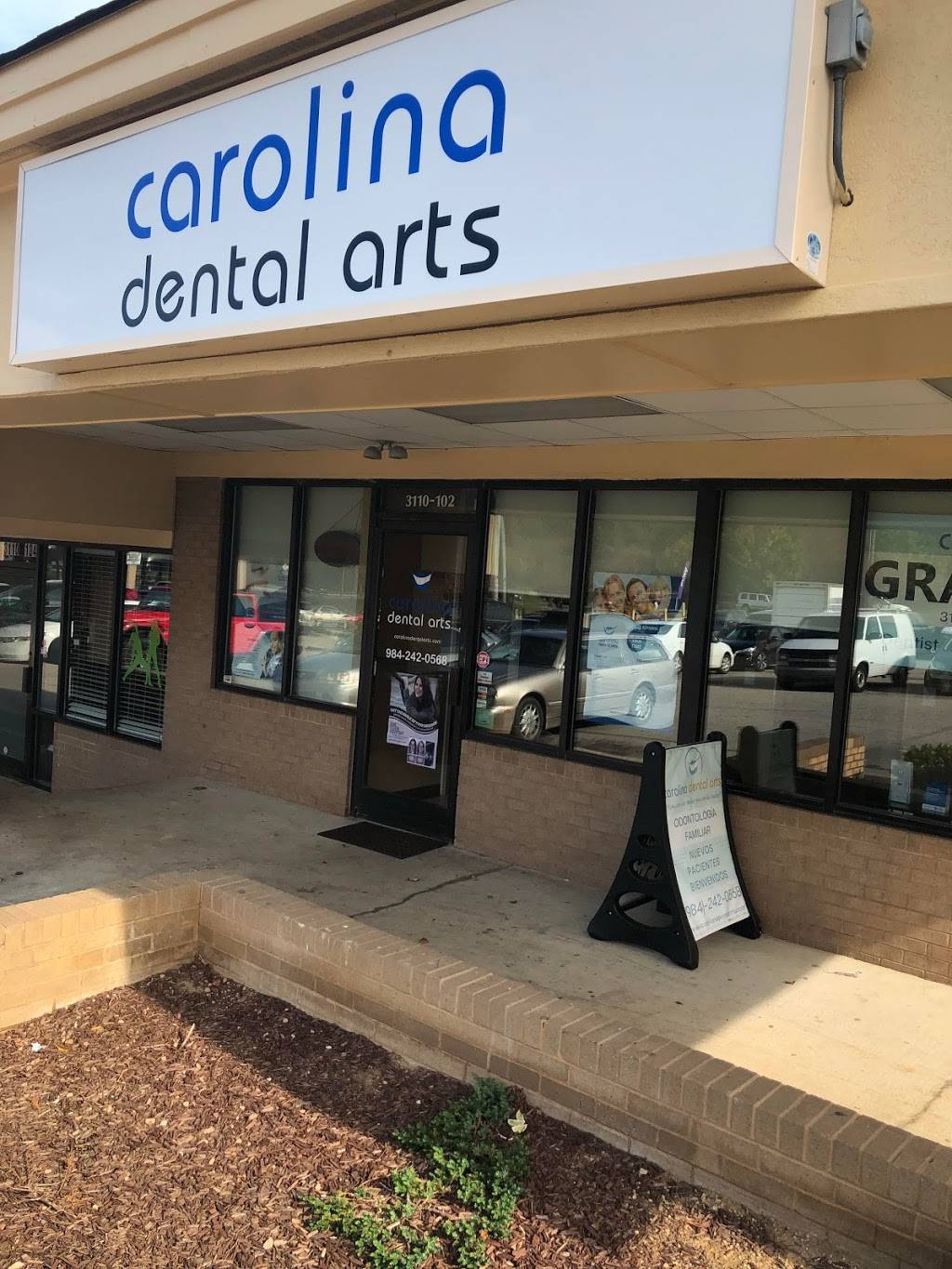 Carolina Dental Arts on New Bern Ave | 3110 New Bern Ave #102, Raleigh, NC 27610, USA | Phone: (984) 242-0568