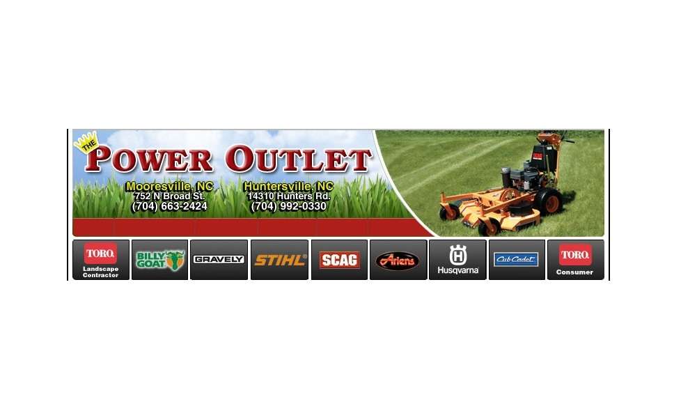 The Power Outlet | 752 N Broad St, Mooresville, NC 28115, USA | Phone: (704) 663-2424