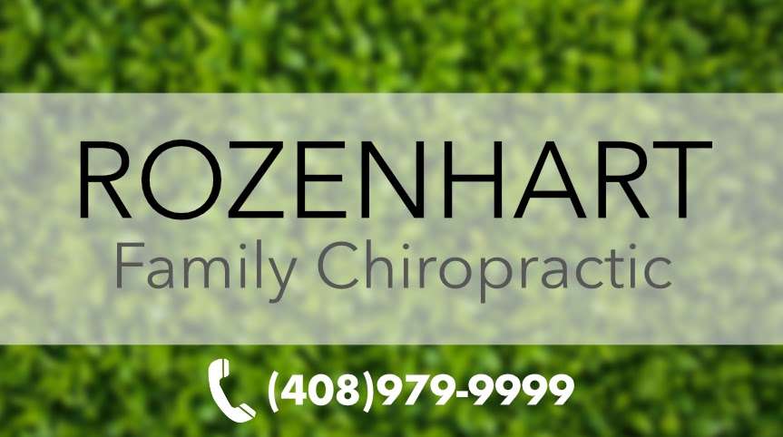 Rozenhart Family Chiropractic | 4620 Meridian Ave Suite B, San Jose, CA 95124, USA | Phone: (408) 979-9999