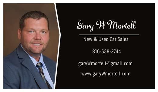 Gary W Mortell / New & Used Auto Broker | 3600 S Belt Hwy, St Joseph, MO 64503 | Phone: (816) 558-2744