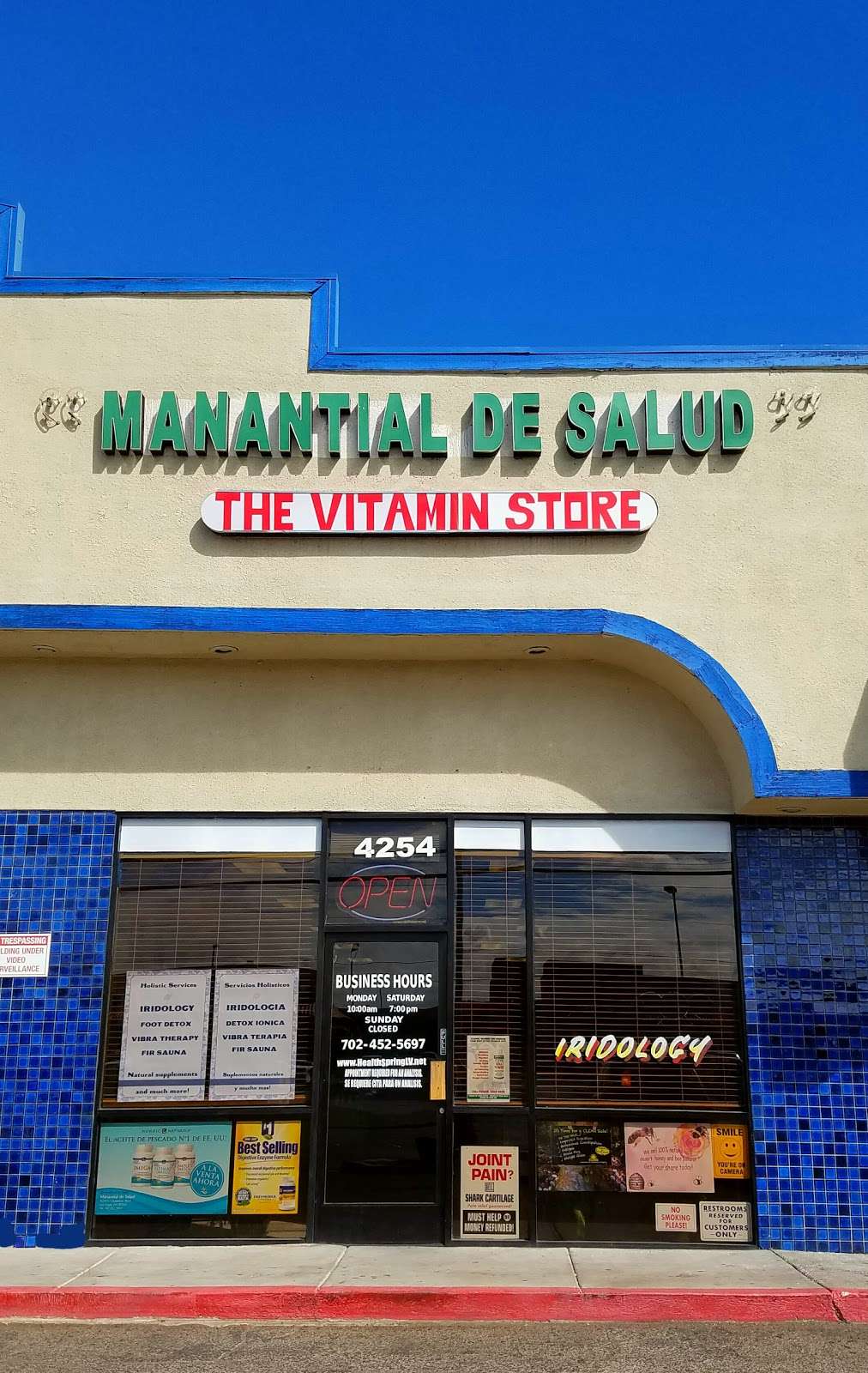 Manantial De Salud | 4254 E Charleston Blvd, Las Vegas, NV 89104, USA | Phone: (702) 452-5697