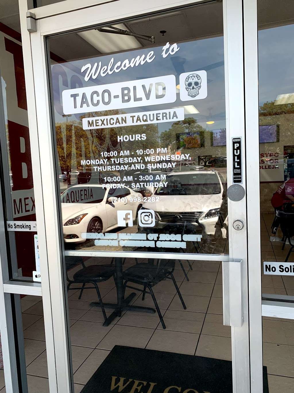 Taco Blvd | 18360 Blanco Rd #116, San Antonio, TX 78258 | Phone: (210) 998-2282