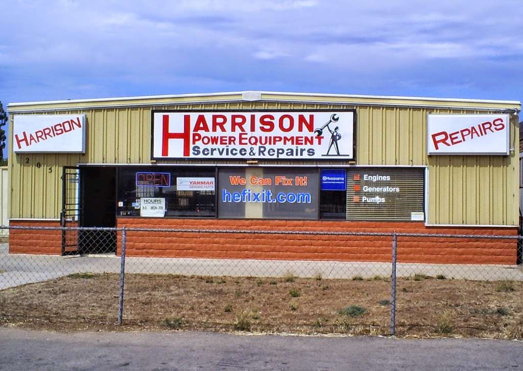 Harrison Power Equipment | 2054 N Twin Oaks Valley Rd, San Marcos, CA 92069, USA | Phone: (760) 744-5966