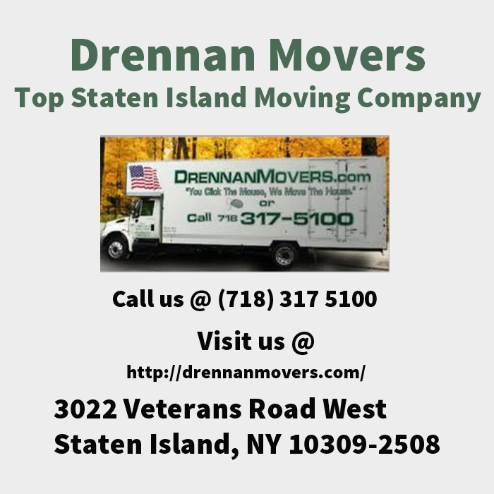 ???? Drennan Movers - Top Staten Island Moving Company | 3022 Veterans Rd W, Staten Island, NY 10309, USA | Phone: (718) 317-5100