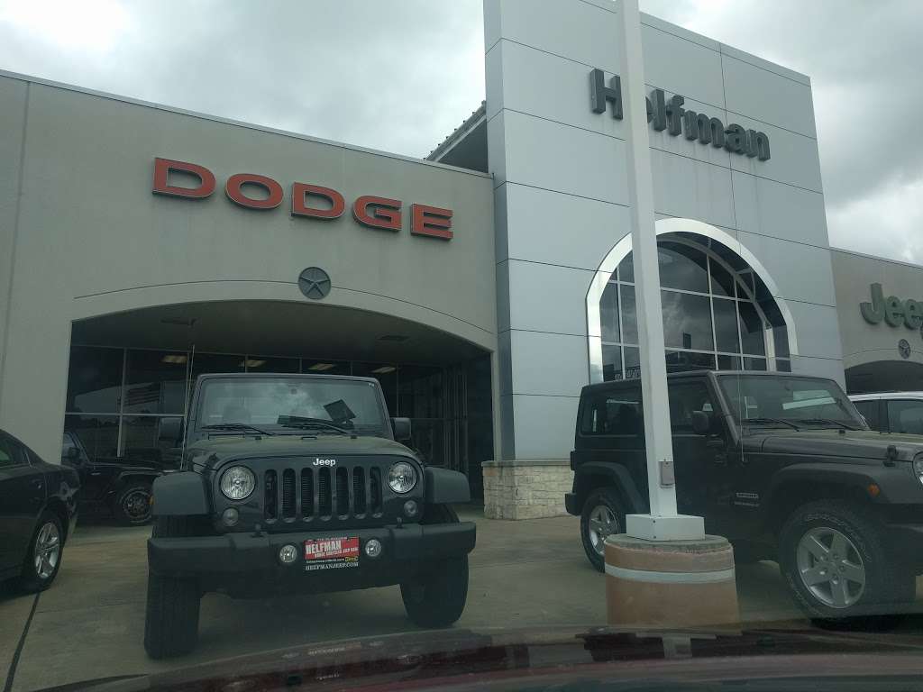 Helfman Dodge Chrysler Jeep Ram | 7720 Katy Fwy suite a, Houston, TX 77024, USA | Phone: (713) 533-6100