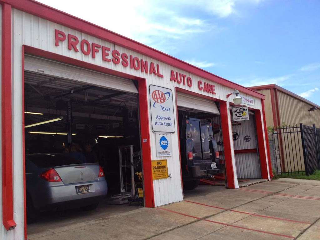 Professional Auto Care | 9916 Honeywell Rd, Houston, TX 77074, USA | Phone: (713) 270-0474
