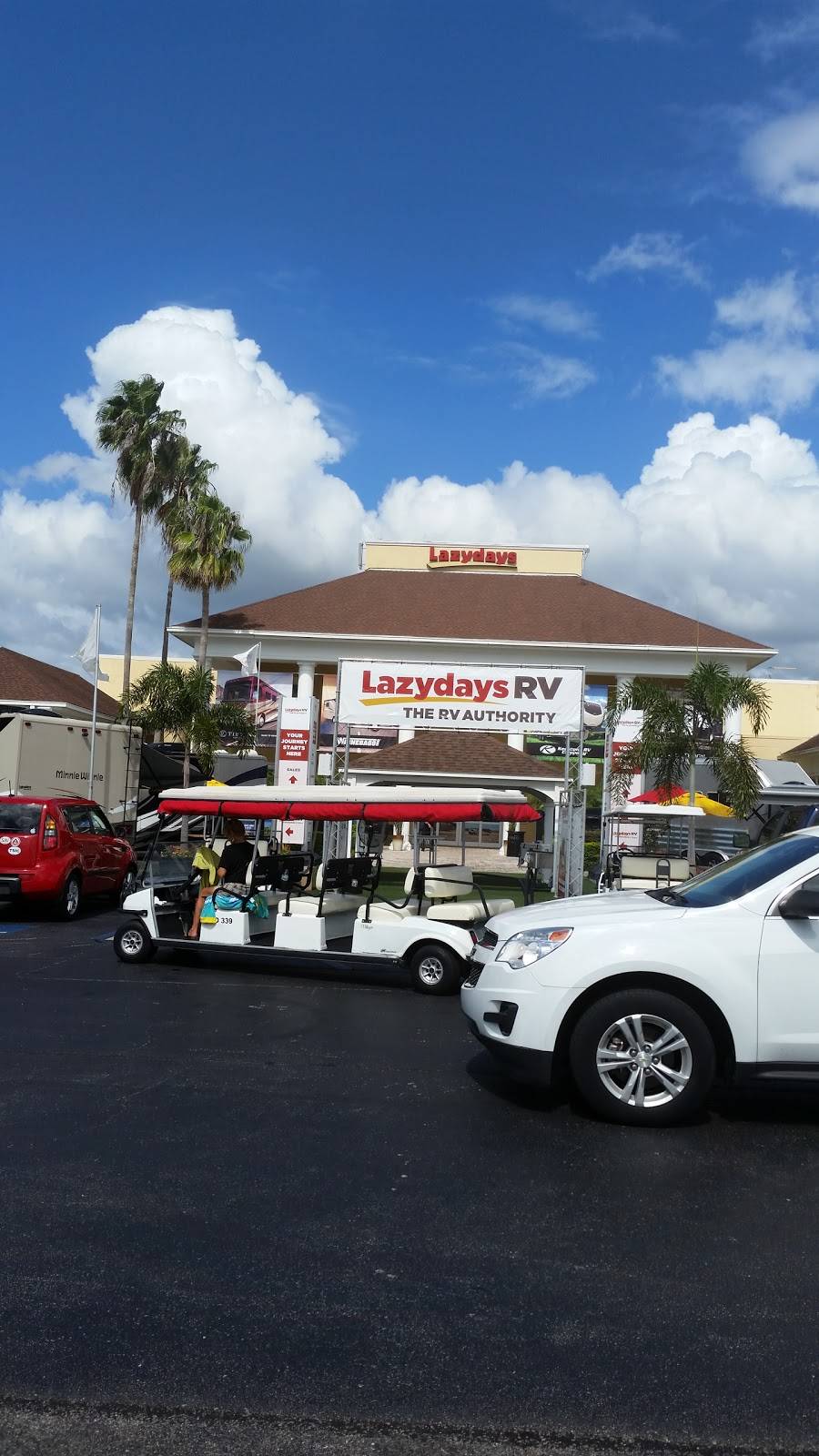 Lazydays RV of Tampa | 6130 Lazy Days Blvd, Seffner, FL 33584, USA | Phone: (855) 966-0147