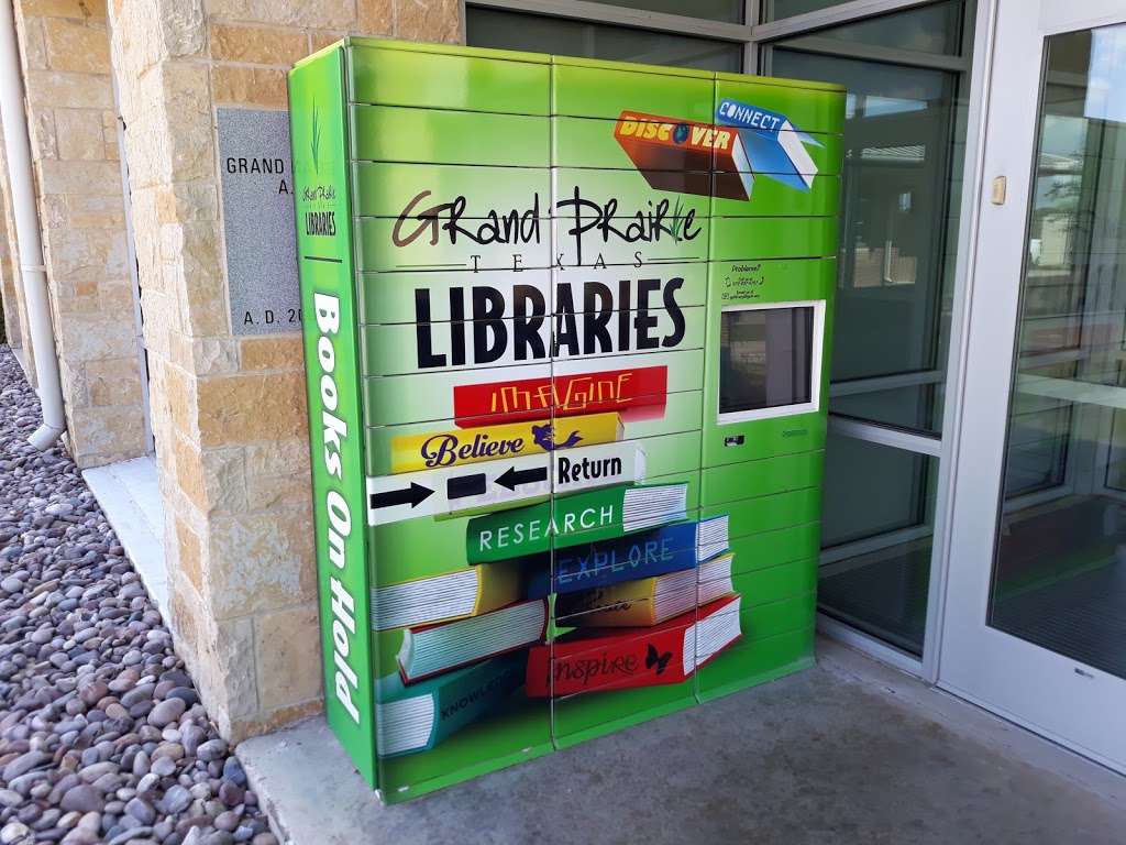 Grand Prairie Public Library Book Locker | Grand Prairie, TX 75052 | Phone: (972) 237-5700