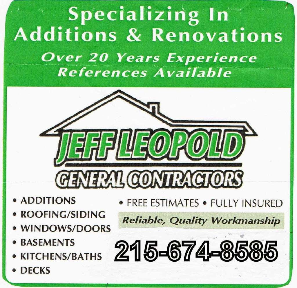 Jeff Leopold General Contractors | 102 Crestview Rd, Hatboro, PA 19040, USA | Phone: (215) 674-8585