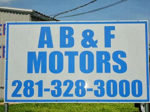 A B & F Motors Llc | 2425 US-90, Crosby, TX 77532 | Phone: (281) 328-3000