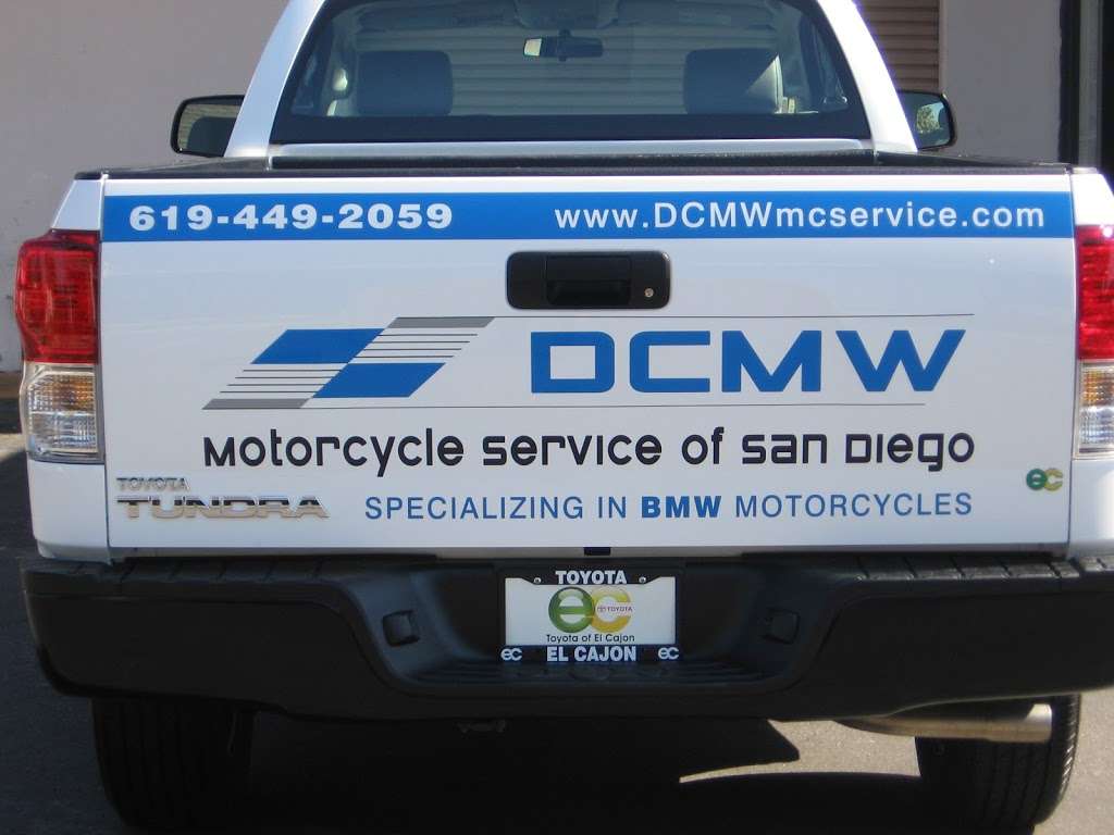 DCMW Motorcycle Service of San Diego Inc. | 7945 Mission Gorge Rd #109, Santee, CA 92071, USA | Phone: (619) 449-2059