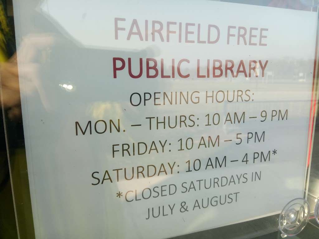 Fairfield Free Public Library | 261 Hollywood Ave, Fairfield, NJ 07004, USA | Phone: (973) 227-3575