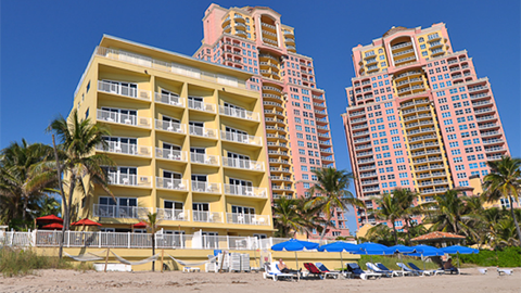 Sun Tower Hotel & Suites | 3727, 2030 N Ocean Blvd, Fort Lauderdale, FL 33305, USA | Phone: (954) 565-5700