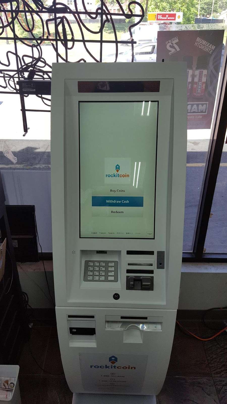RockItCoin Bitcoin ATM | 7033 Prospect Ave, Kansas City, MO 64132 | Phone: (888) 702-4826