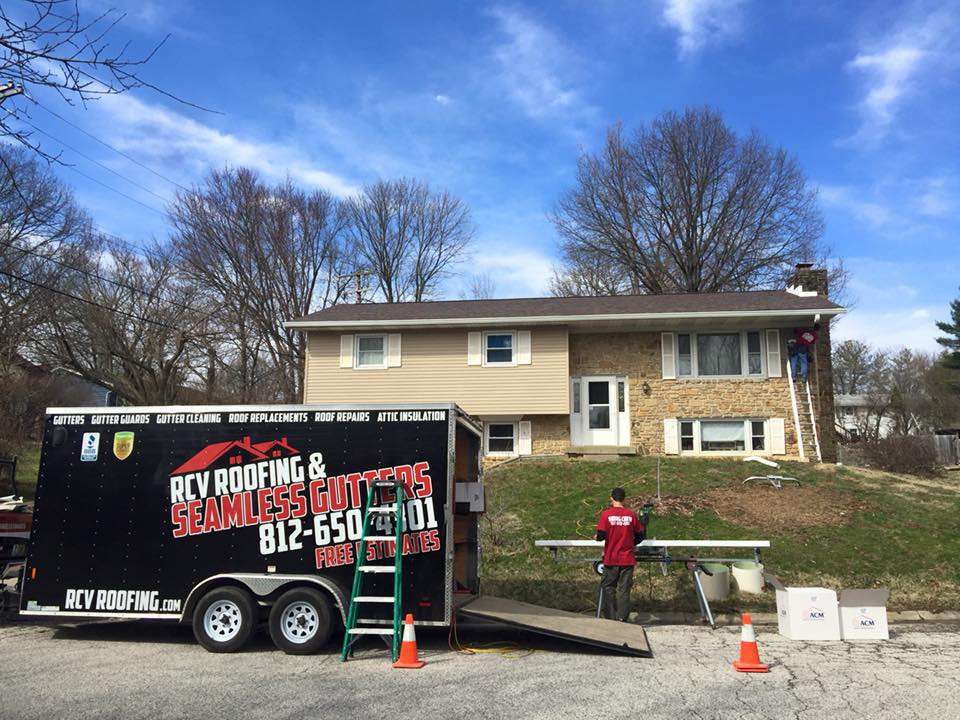 RCV Roofing, Siding & Gutters | 5100 S Rogers St a, Bloomington, IN 47403, USA | Phone: (812) 650-4301