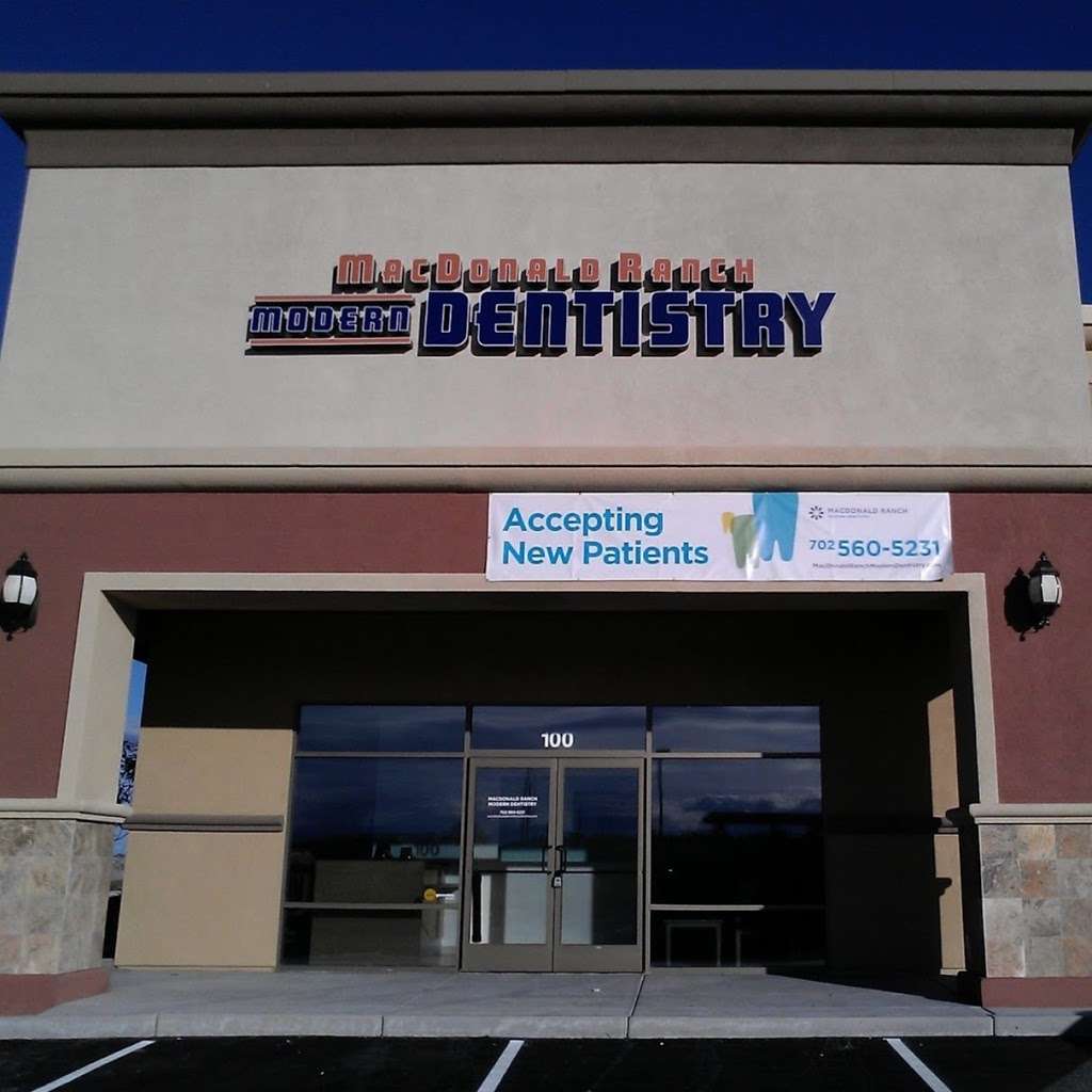 MacDonald Ranch Modern Dentistry | 725 S Green Valley Pkwy Ste 100, Henderson, NV 89052, USA | Phone: (702) 560-5231