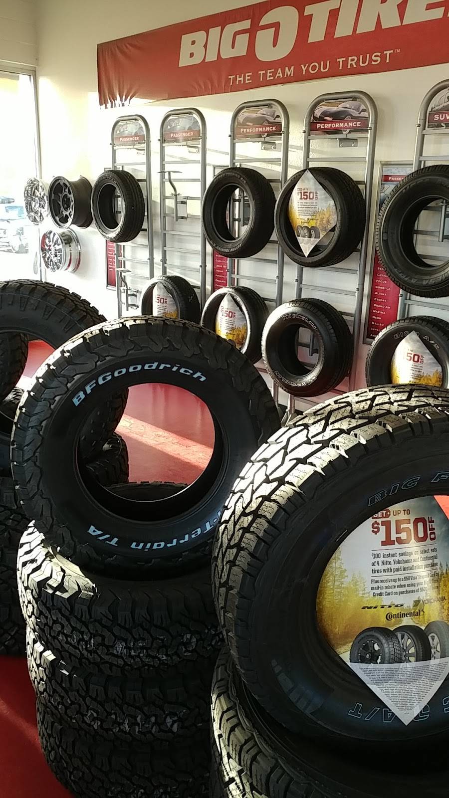 Big O Tires | 6650 Camden Blvd, Fountain, CO 80817, USA | Phone: (719) 392-4203