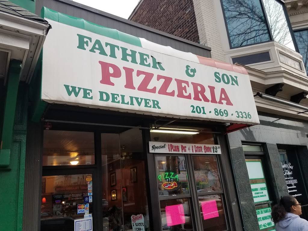 Father & Son Pizzeria | 6810 Bergenline Ave, Guttenberg, NJ 07093 | Phone: (201) 869-3336