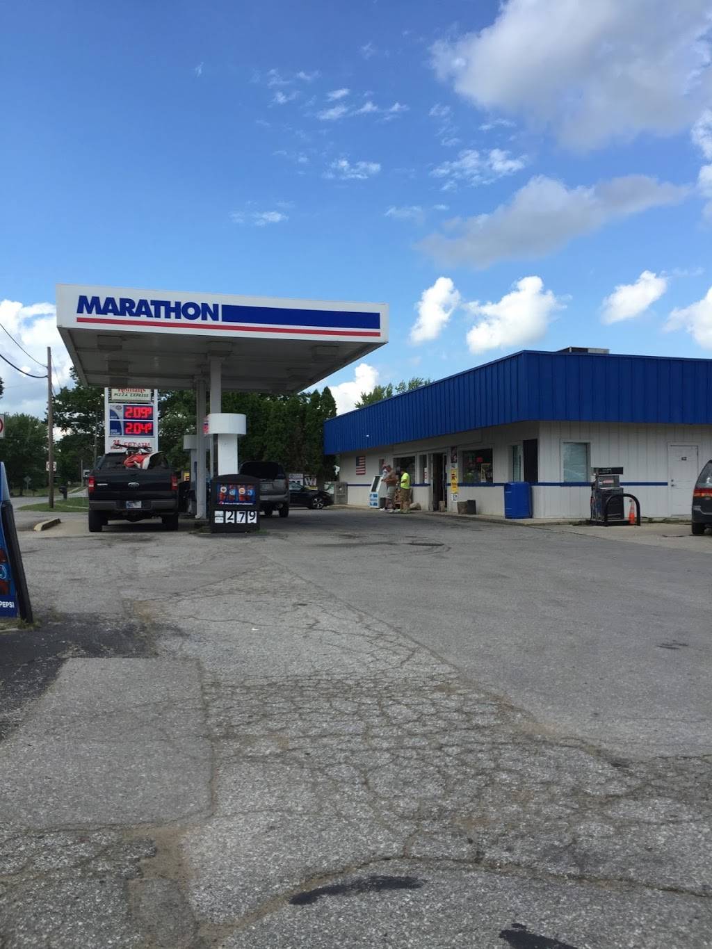 Marathon Gas | 863 S Main St, Upland, IN 46989, USA | Phone: (765) 998-7456