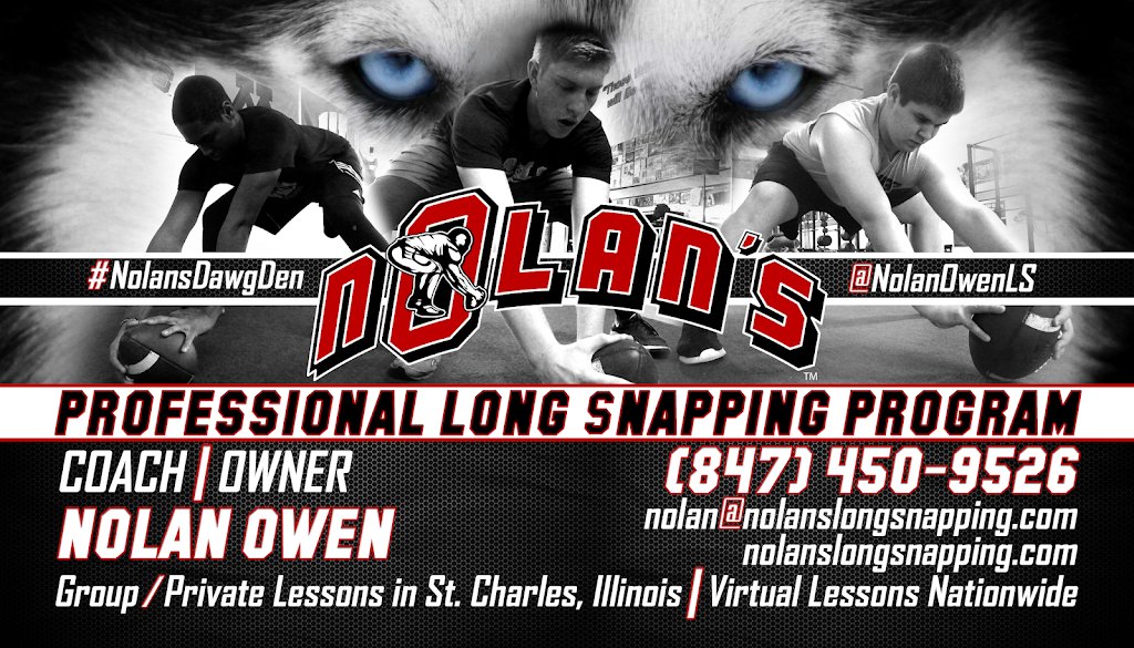 Nolans Long Snapping | 303 N 4th St, St. Charles, IL 60174, USA | Phone: (847) 450-9526