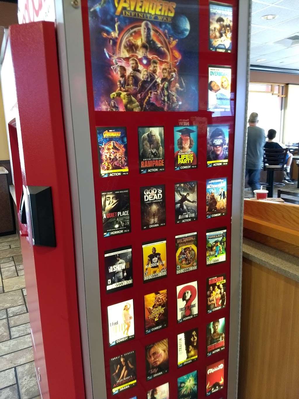 Redbox | 9401 Foster St, Overland Park, KS 66212 | Phone: (866) 733-2693