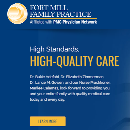 Fort Mill Family Practice | 515 River Crossing Dr suite 180, Fort Mill, SC 29715, USA | Phone: (803) 547-7541