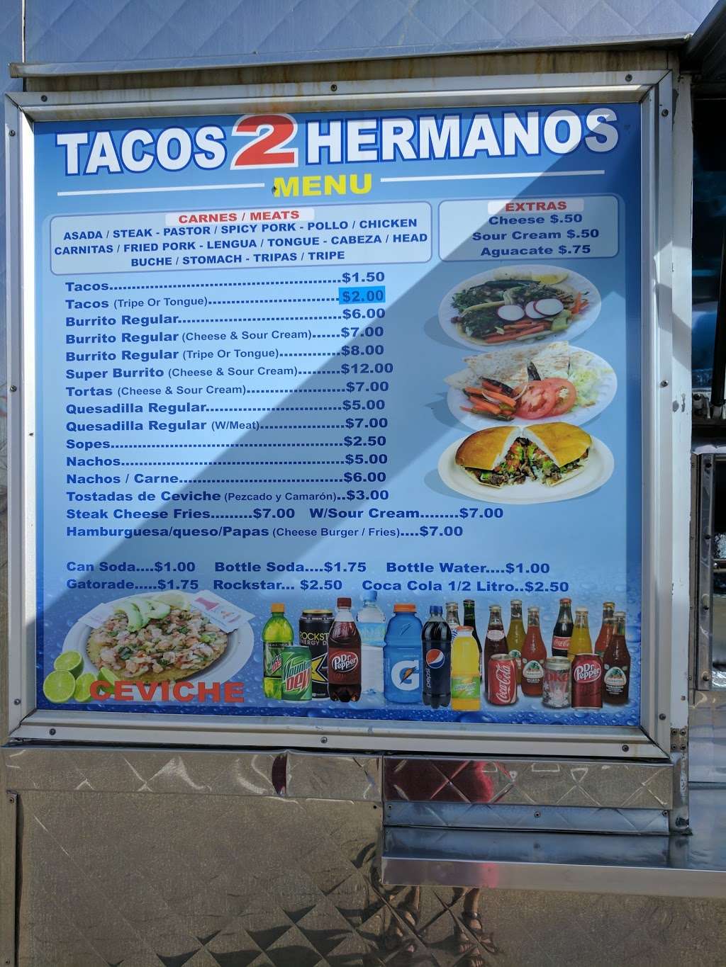 Tacos Dos Hermanos | 700 Sereno Dr #712, Vallejo, CA 94589, USA | Phone: (707) 655-5118