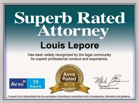 Louis Lepore, Esq. | 885 Huguenot Ave, Staten Island, NY 10312 | Phone: (718) 354-8646