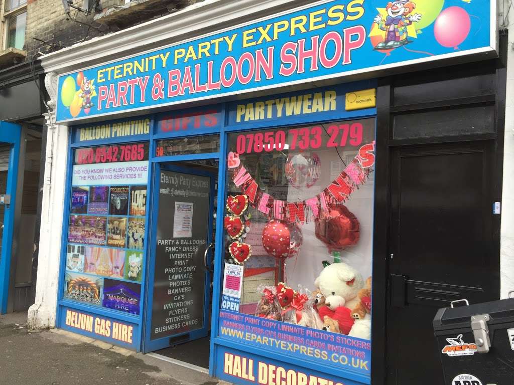 Eternity Party Express Ltd | 50 High Street Colliers Wood, London SW19 2BY, UK | Phone: 020 8542 7685