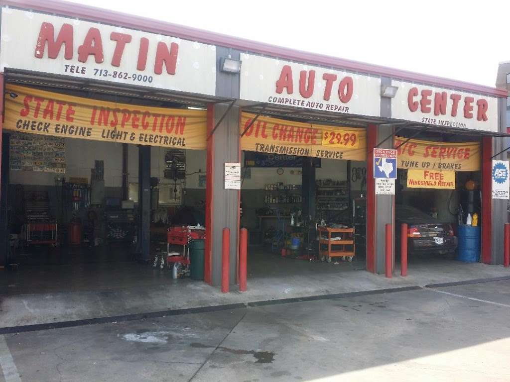 Matin Auto Center and Glass | 2627 T C Jester Blvd, Houston, TX 77008, USA | Phone: (713) 862-9000