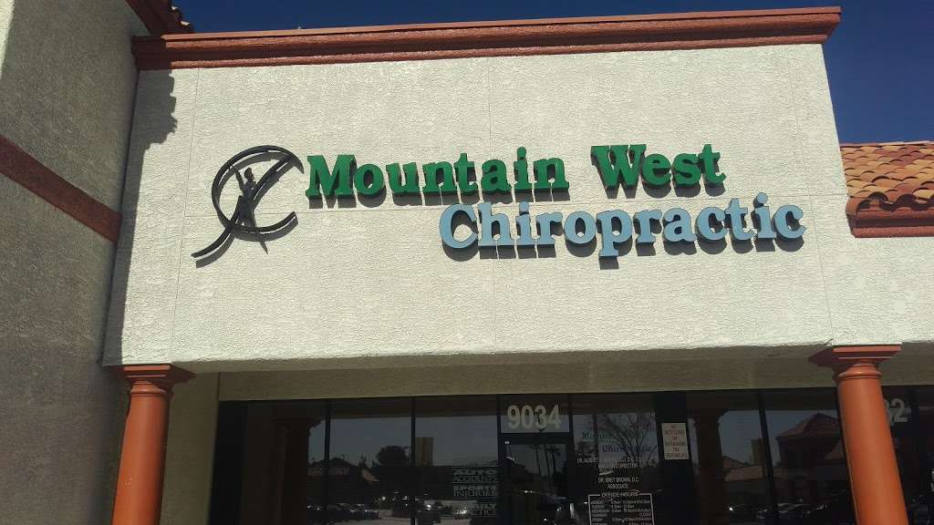 Mountain West Chiropractic | 9034 W Sahara Ave, Las Vegas, NV 89117 | Phone: (702) 256-8686