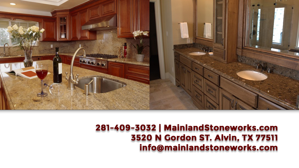Mainland Stoneworks | 3520 N Gordon St, Alvin, TX 77511, USA | Phone: (281) 824-9696