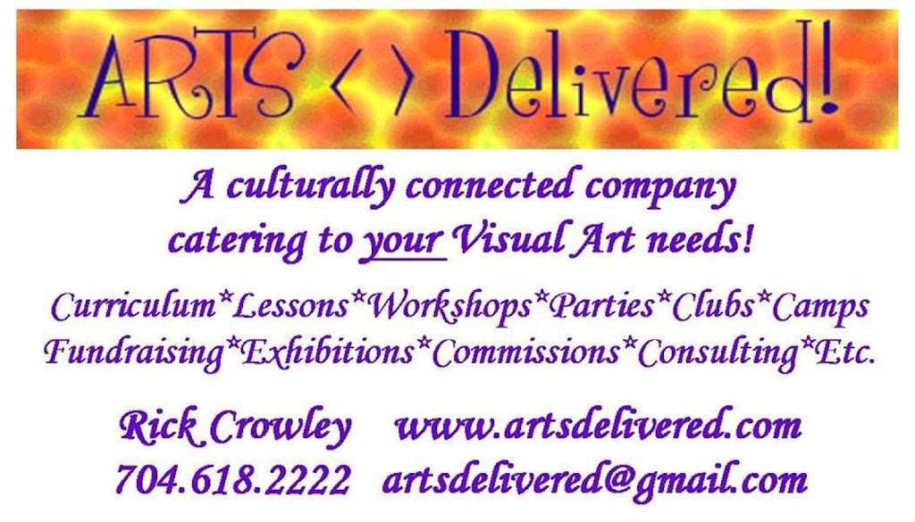 Arts Delivered! | 8903 Deerpark Ln, Charlotte, NC 28277, USA | Phone: (704) 618-2222