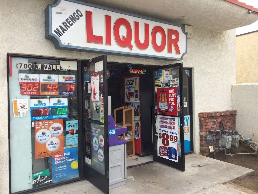 Marengo Liquor | 1700 W Valley Blvd E, Alhambra, CA 91803, USA | Phone: (626) 458-0017
