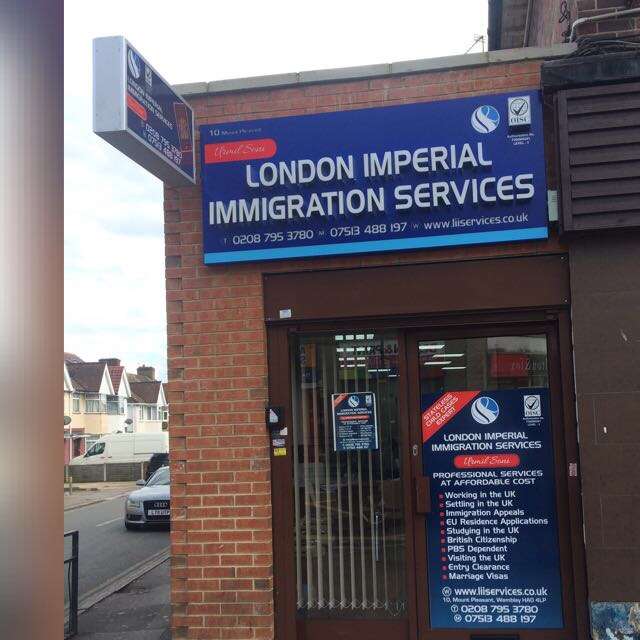 London Imperial Immigration Services | 10 Mount Pleasant, Wembley HA0 4LP, UK | Phone: 020 8795 3780