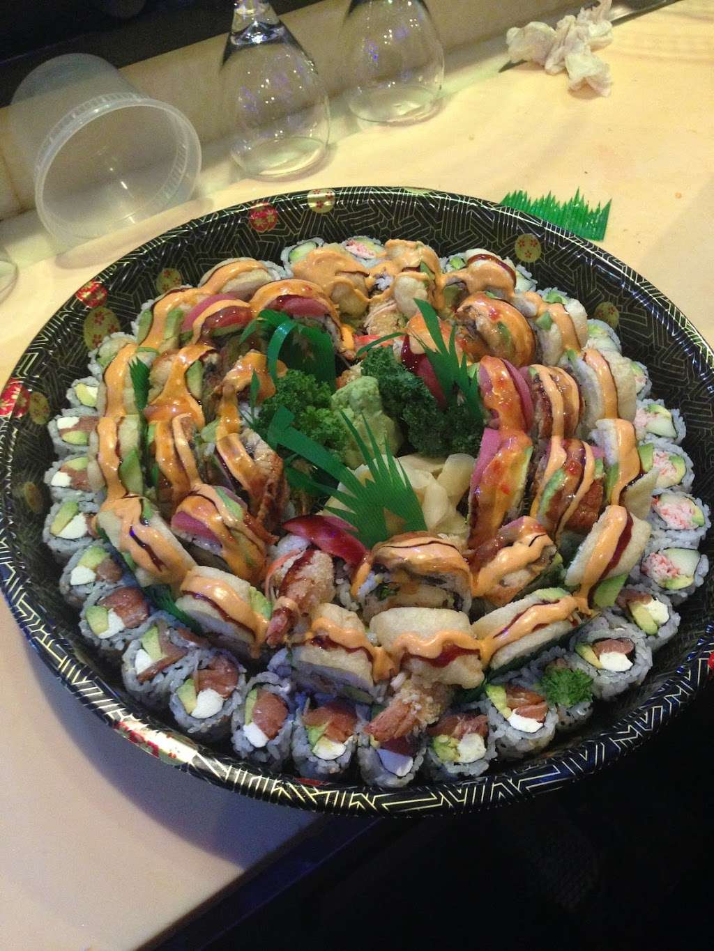 Red Bowl Sushi & Asian Bistro | C-4, 12051 Chestnut Branch Way, Clarksburg, MD 20871, USA | Phone: (301) 528-7888