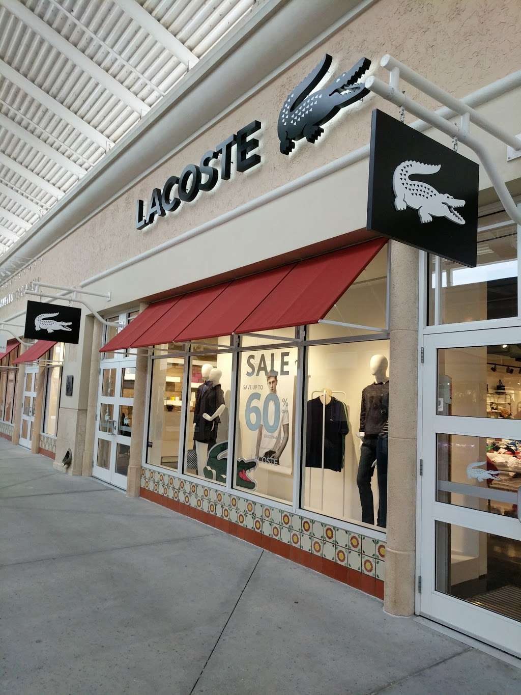 Lacoste | 8200 Vineland Ave Suite1128, Orlando, FL 32821, USA | Phone: (407) 465-0500