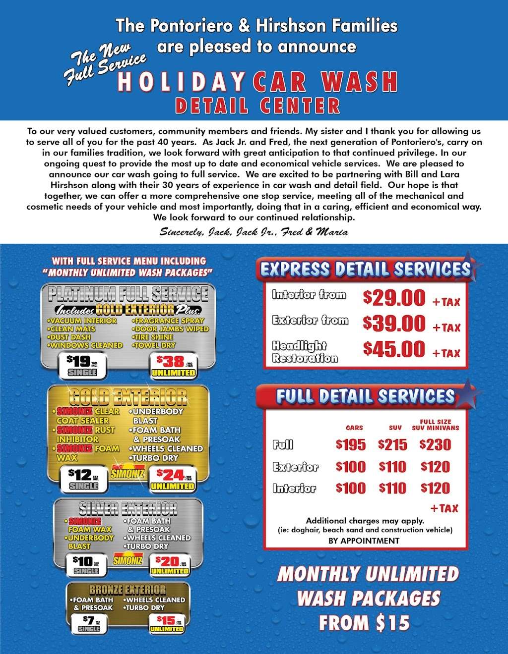 Holiday Car Wash | 1194 Rte 37 W, Toms River, NJ 08755 | Phone: (732) 240-9871