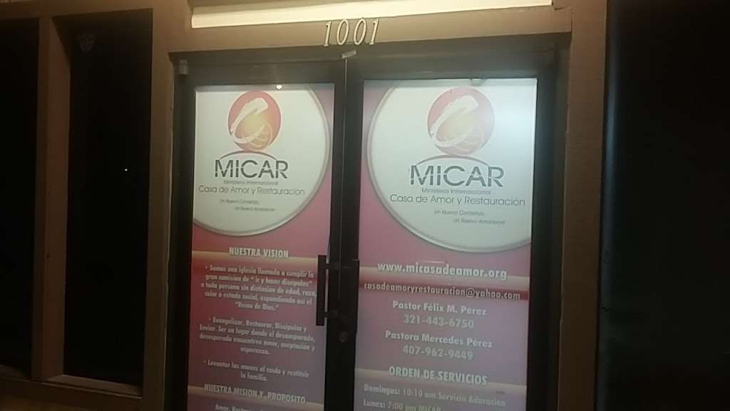 MICAR Ministerio International Casa De Amor Y Restauración | 1499 N John Young Pkwy, Kissimmee, FL 34741 | Phone: (321) 443-6750