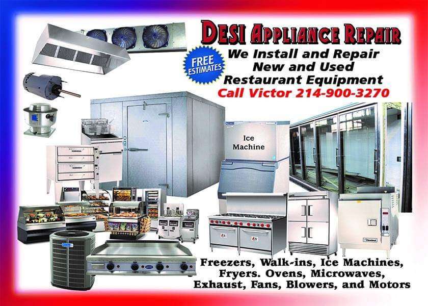 Desi Appliences sales n service | 1411 E Campbell Rd #200, Richardson, TX 75081, USA | Phone: (214) 900-3270