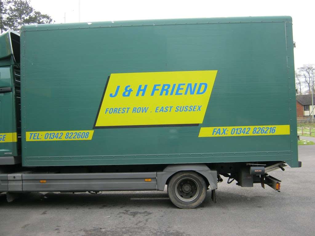 J & H Friend Removals & Storage | Wallhill Depository, London Rd, Forest Row RH18 5EE, UK | Phone: 01342 822608