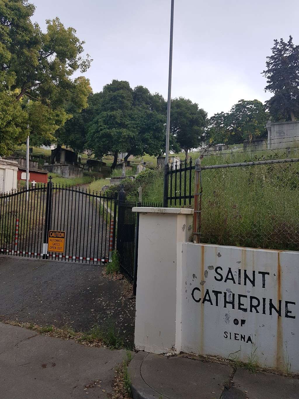 St. Catherine Of Siena Catholic Cemetery | Carquinez Scenic Dr, Martinez, CA 94553