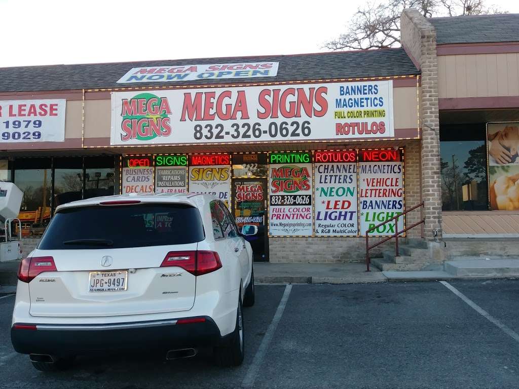 Mega Signs | 2122 FM 1960, Houston, TX 77073, USA | Phone: (832) 326-0626